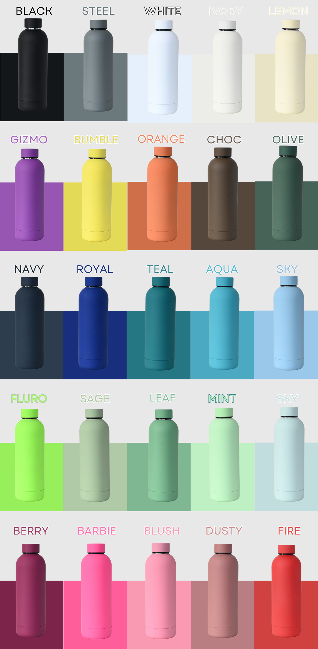 Soft Touch Bottle 500ml