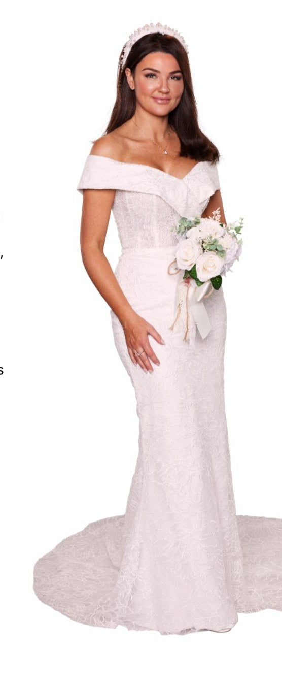 Married at First Sight Wedding Dress - Lauren Hall