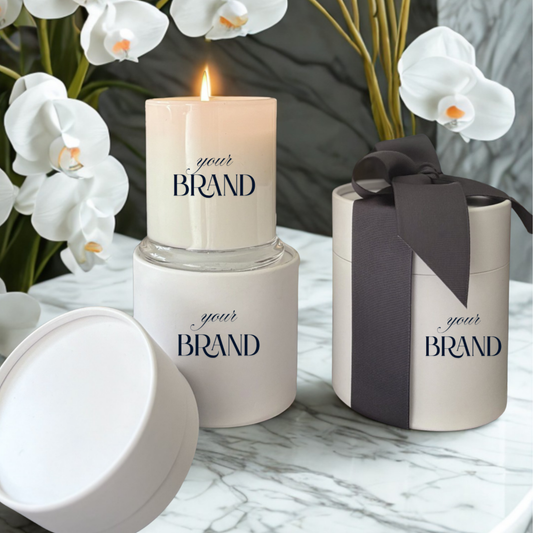 Large Candle - Premium Cylinder Box