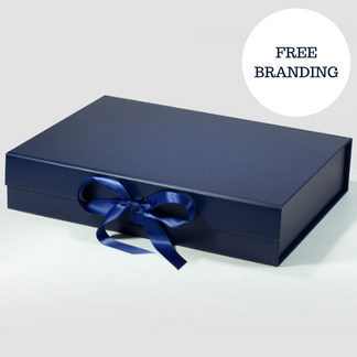 Slim A4 Document Box Printed with Your Logo