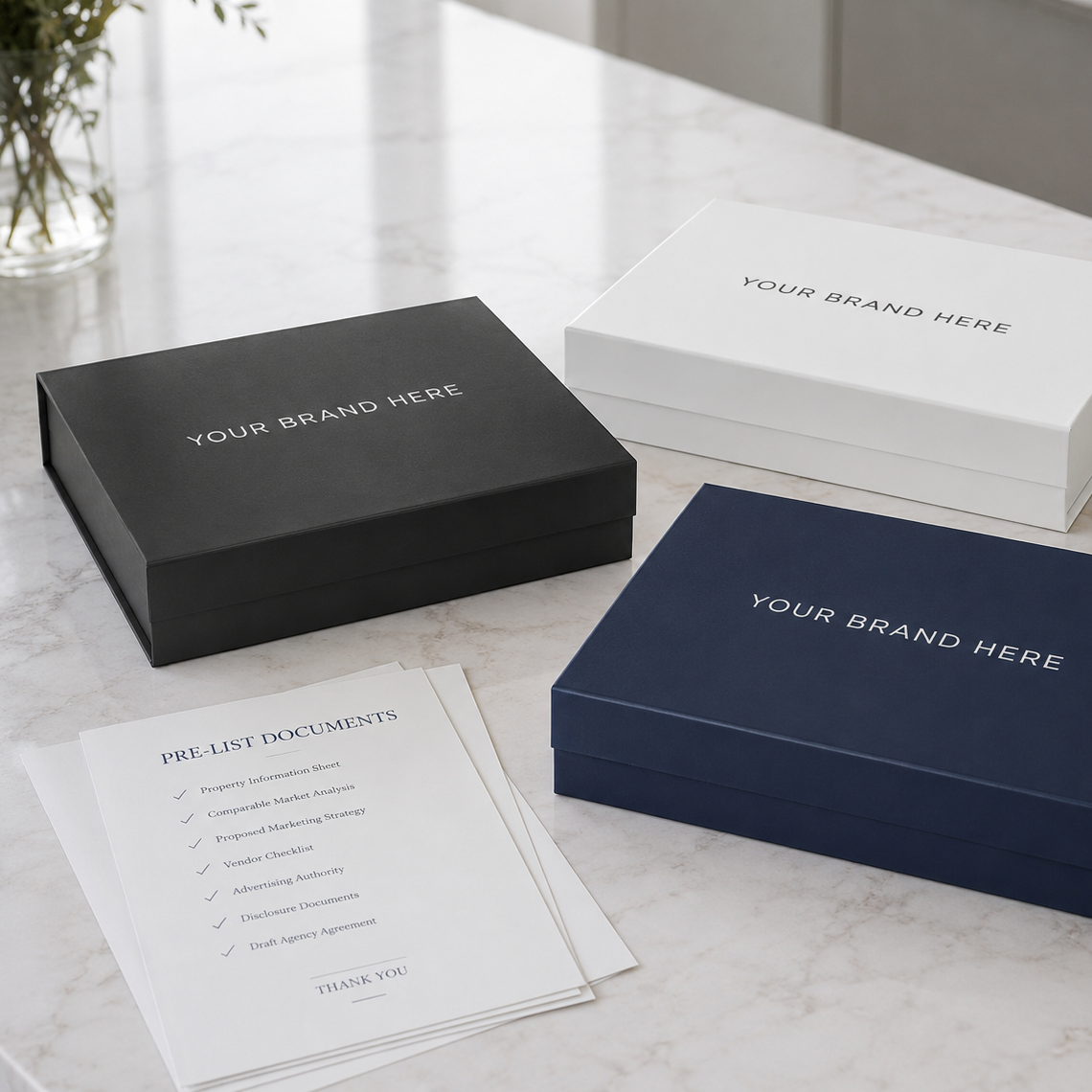 A4 Document Box - Slim