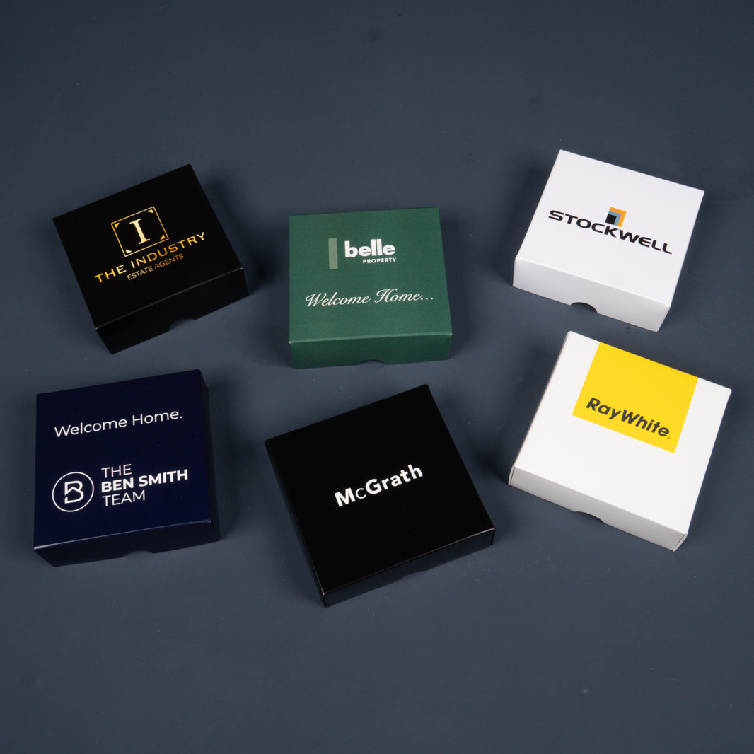 Key Box Paper Sample Printed Box Only (Hamper, Key, A4 Document)