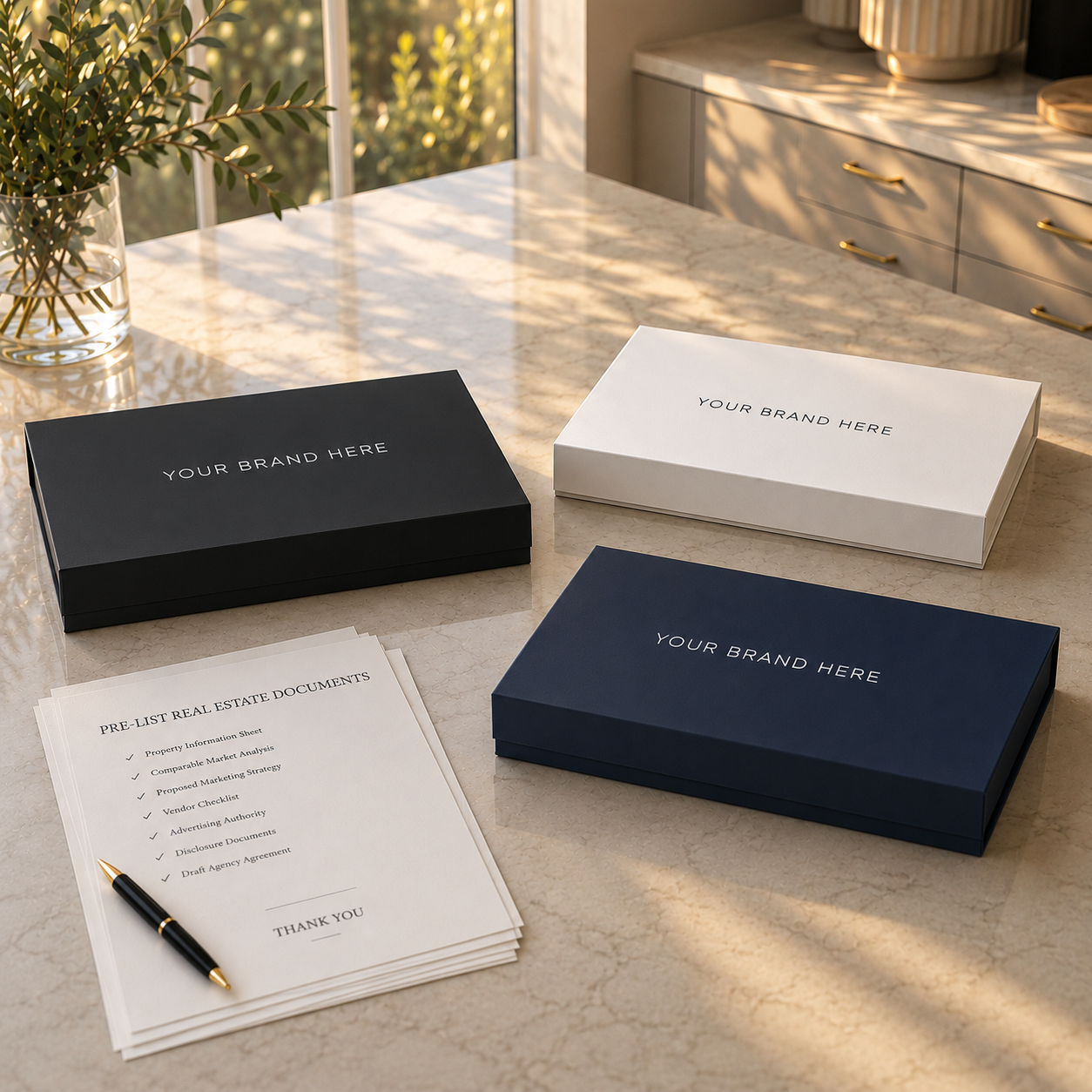 A4 Document Box - EXTRA Slim