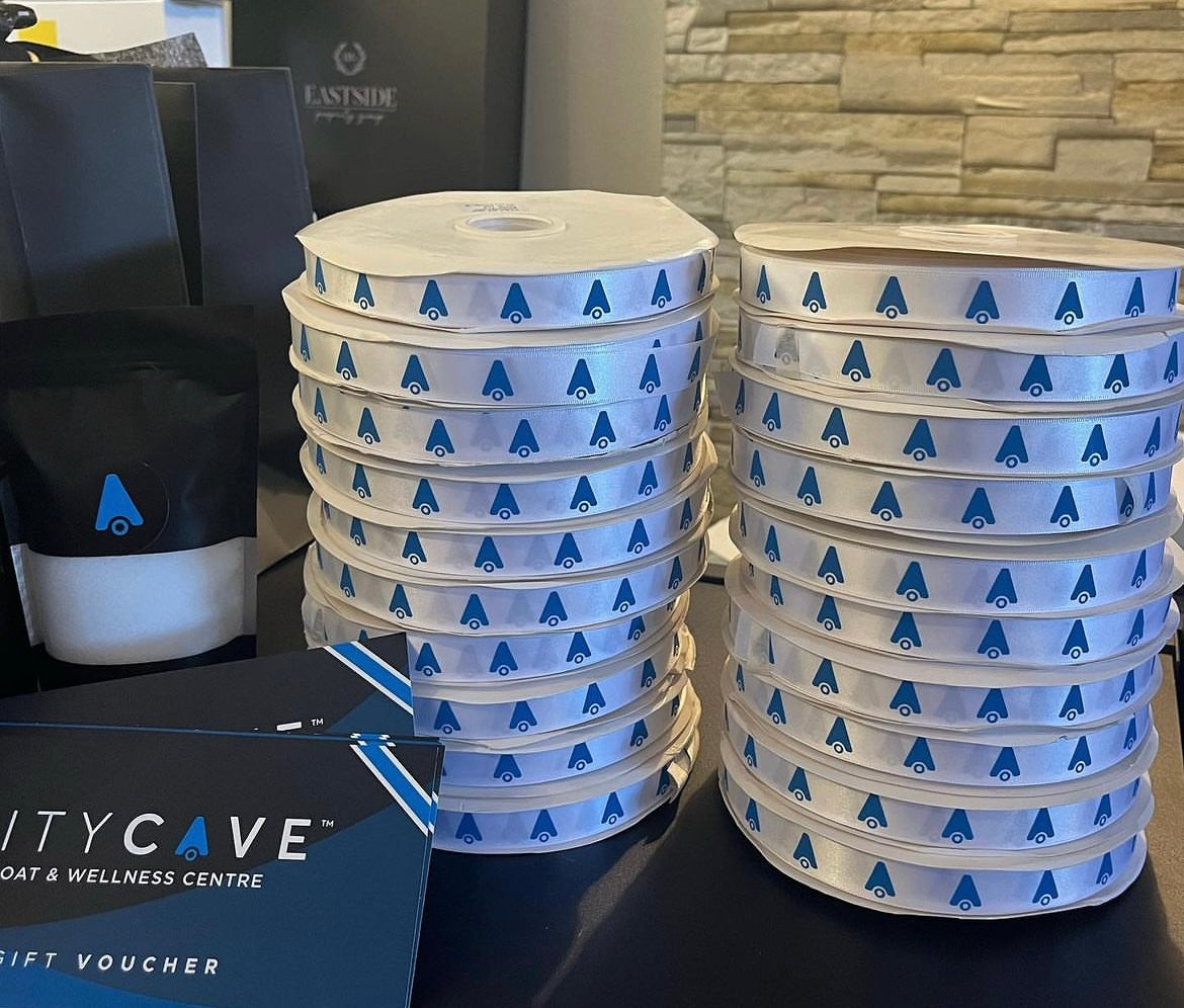 Bulk Discount Logo Ribbon (5 Rolls)